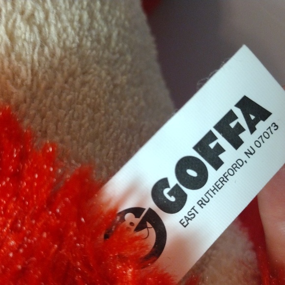 Goffa Red Bull Plush Stuffed Toy 22" Plush Toy Chicago Bulls NBA Mascot with Tag - Picture 9 of 9